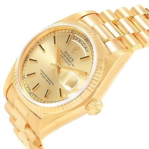 rolex 18 karat gold watch price|Rolex 18k gold watch price.